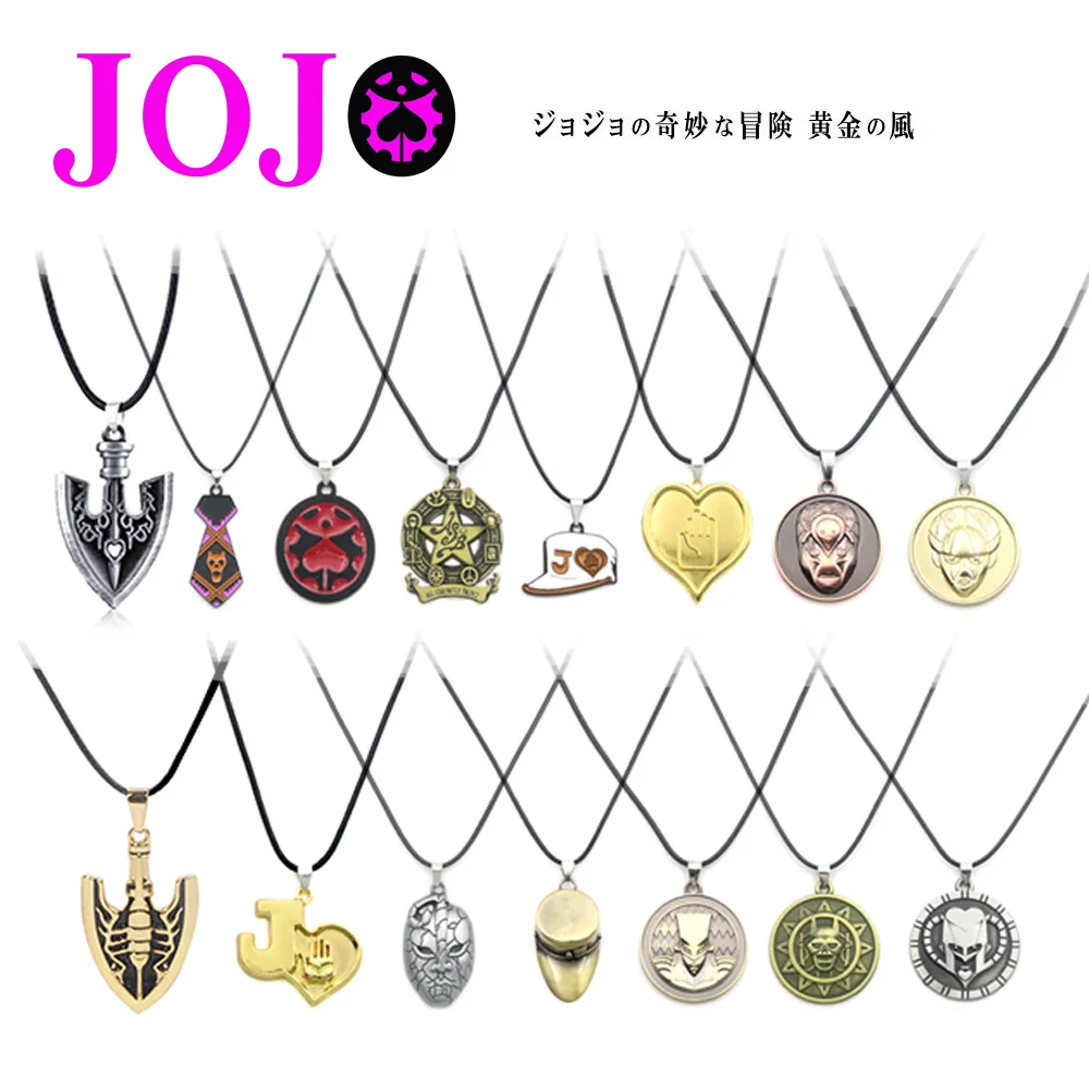 Anime Jojos Bizarre Adventure Necklaces Cosplay Higashikata Josuke