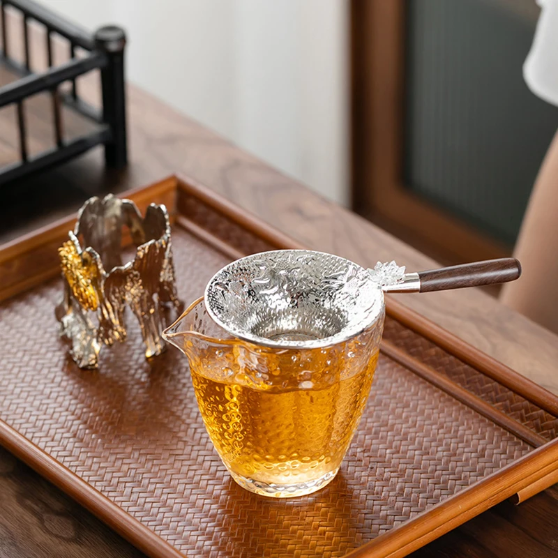 Tea Strainer Metal Mesh Tea Strainer Stainless Steel Filter Sieve Teaware Lace Tea Drain Useful Infusers Kitchen Accessories