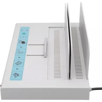 110V Perfect Binding Machine Thermal Binding Machine Universal Electric Book Automatic Binder Contract Document Invoice Folder 2