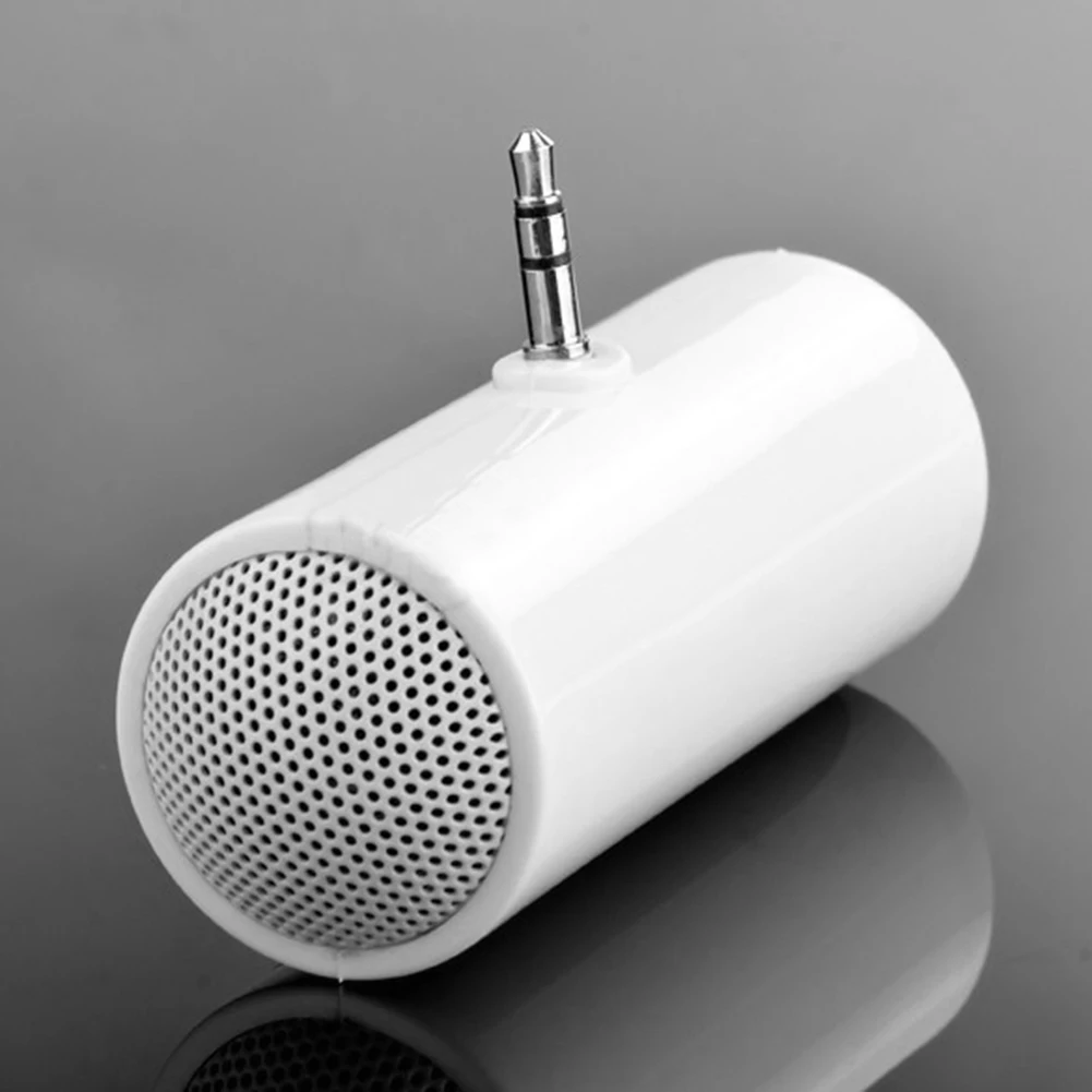 Mini Mobile Phone Tablet Speaker with 3.5mm Plug Line-in Speaker for iOS Android