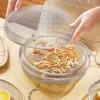 Stainless Steel Hanging Drying Rack with Hook Double Layer Filtering Mesh Net for Plants Hanging Mesh Dryer for Clothes Food 3