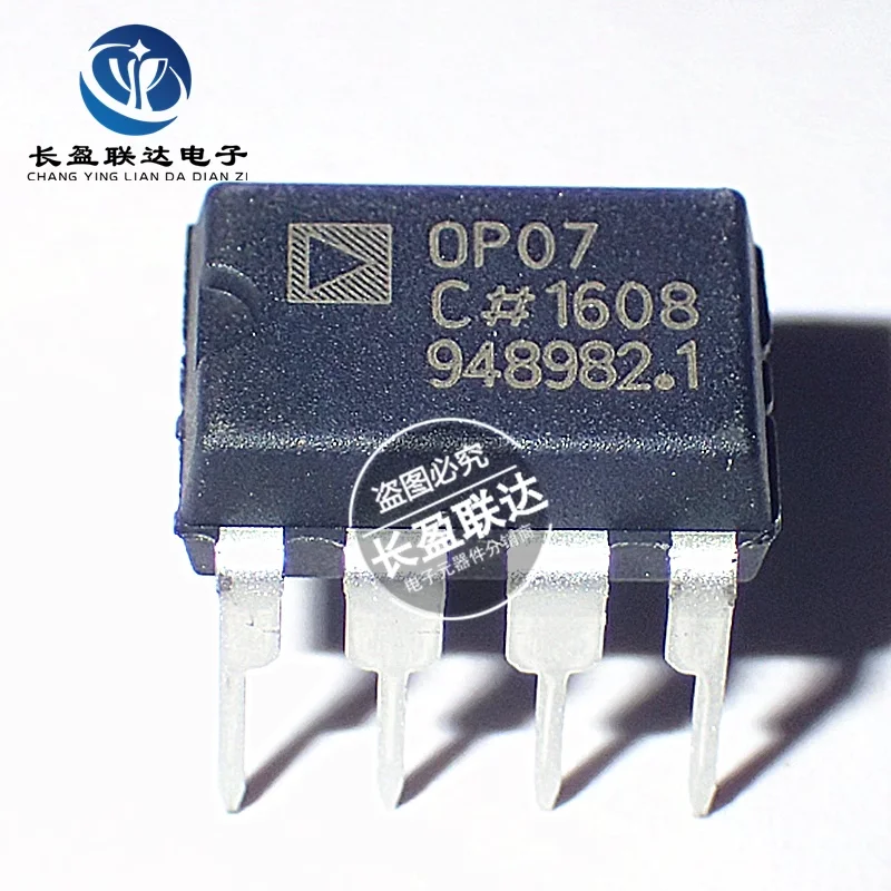 5 Pz/Lotto Nuovo Originale Op07 Op07C Op07Cpz Dip-8 Ultralow Offset Voltageamplificatore Operazionale