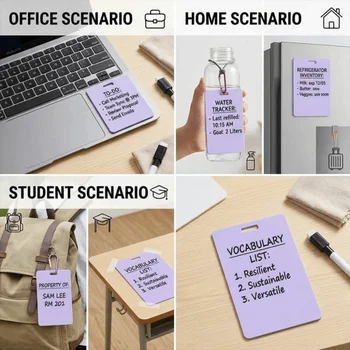 Blocco note cancellabile, Blocco note adesivo cancellabile, Blocco memo cancellabile, Blocco per appunti, Blocco per scrittura