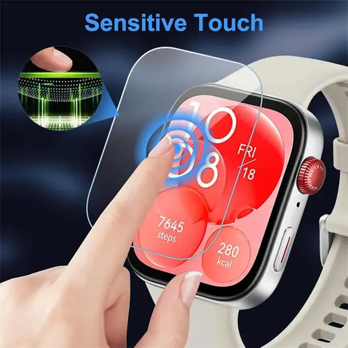 5PCS Screen Protector For Huawei Watch Fit 3/4/4Pro/5Pro Anti Scratch Clear TPU Hydrogel Film Huawei Accessories Protective film - Image 2