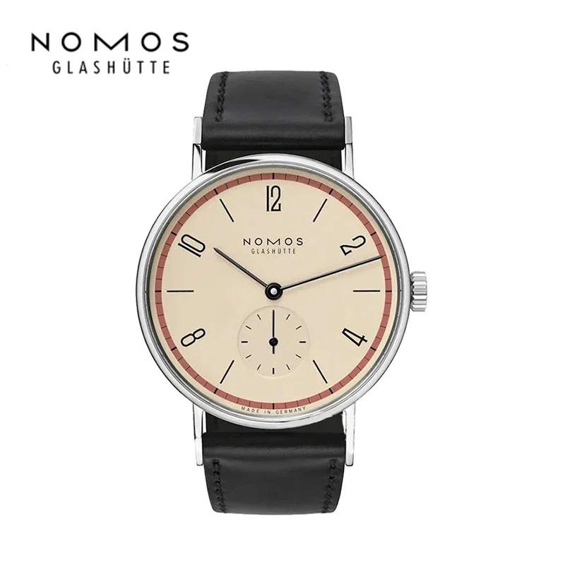 Для NOMOS Top Мужские автоматические механические часы нишевые простые и Тонкие Механические мужские маленькие часы с тремя контактами под заказ одинаковые часы 1:1