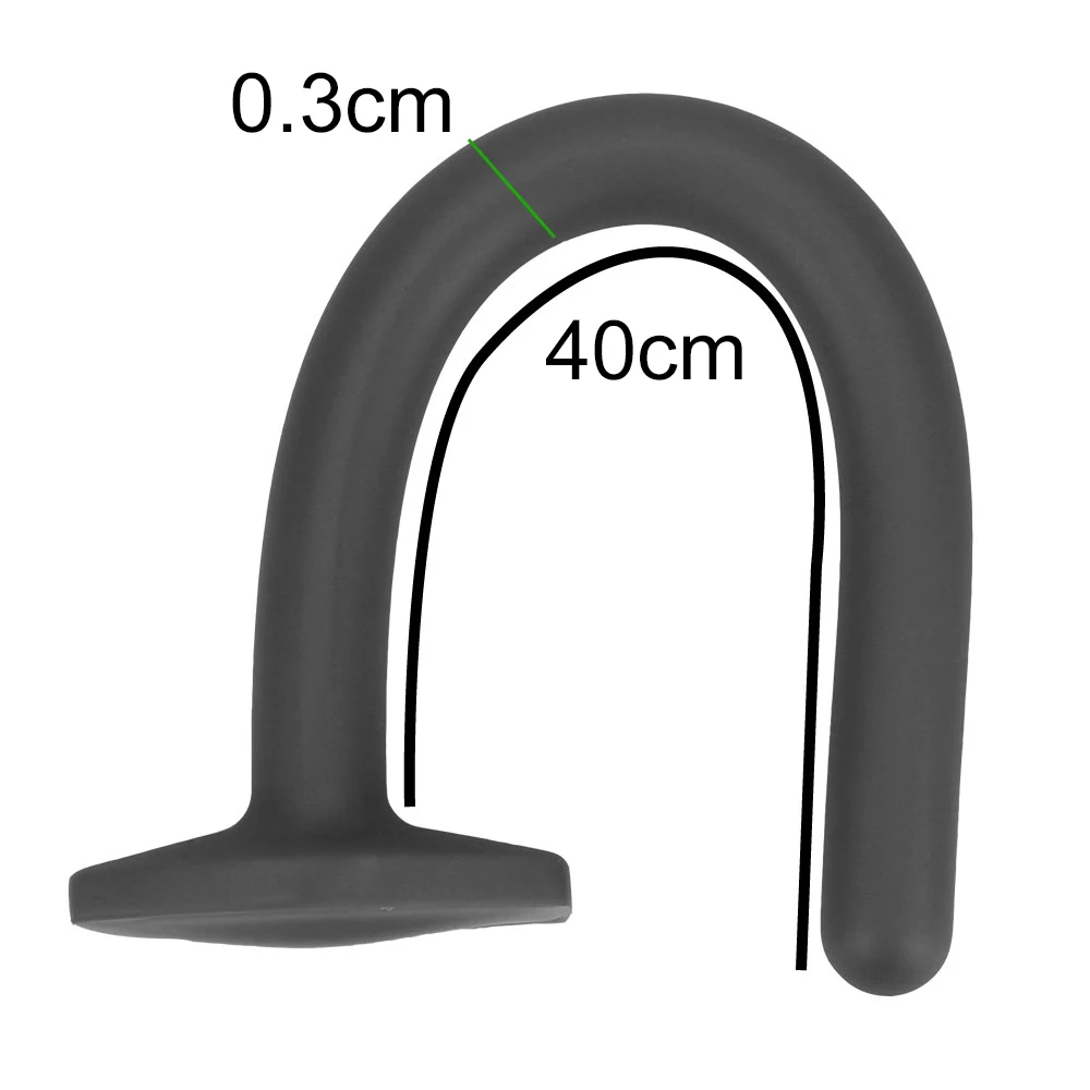 Large Butt Plug Dildo Super Long Anal Plug Liquid Silicone Super Soft 40/50/60/70CM Prostata Massage Mastu_voghion.com