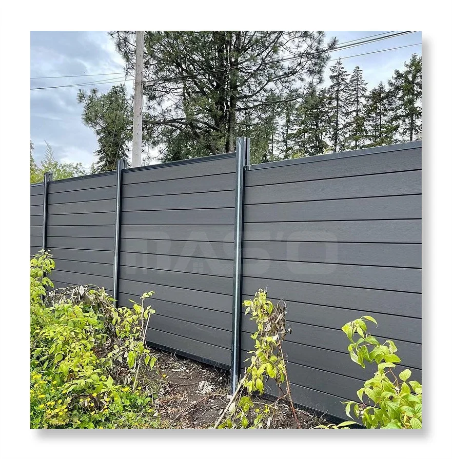 Diy Villa Modeling Wood-plastic Fence Board Terrace Fence Board Backyard Fence 5