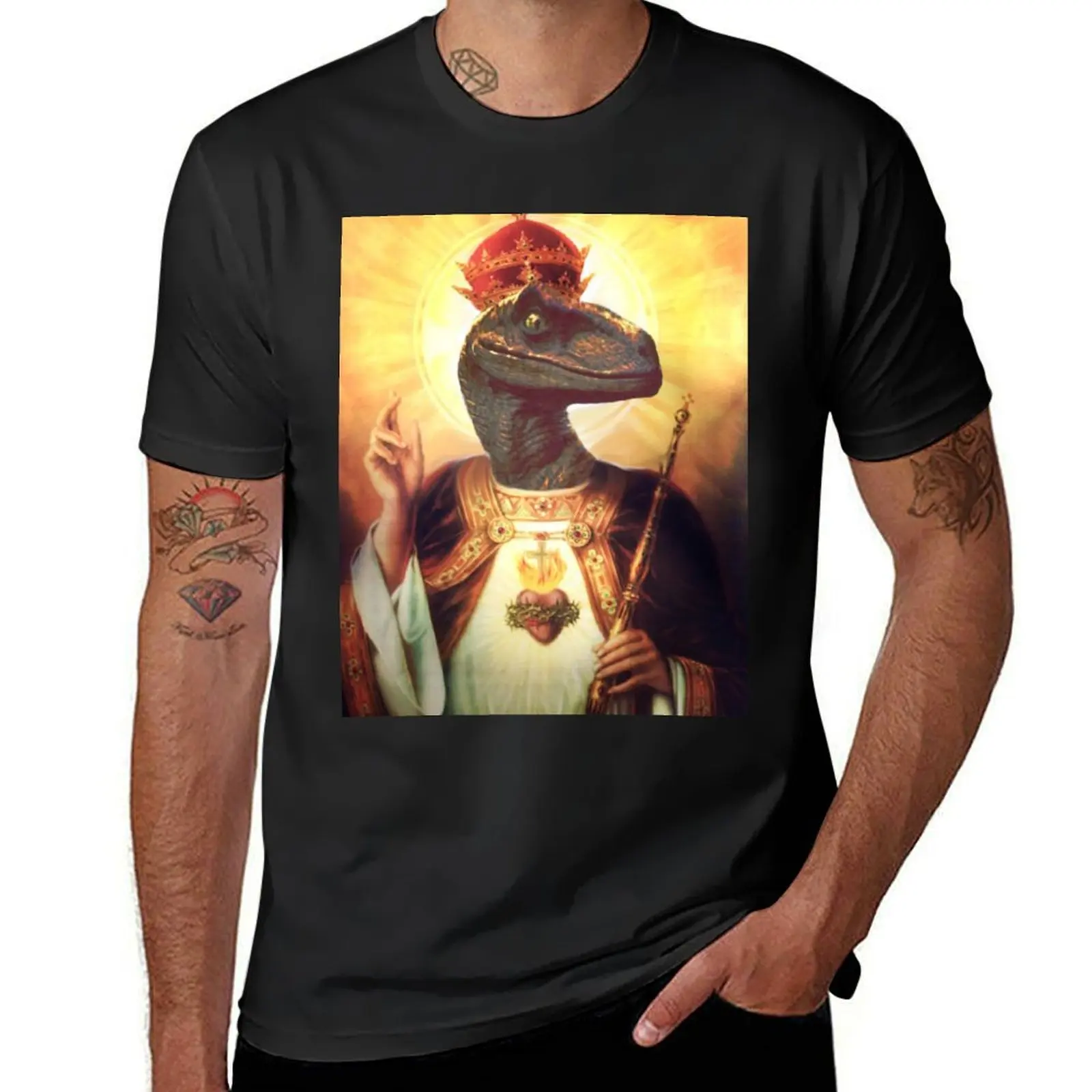 

Обычные мужские футболки Raptor футболка jesus с индивидуальным дизайном