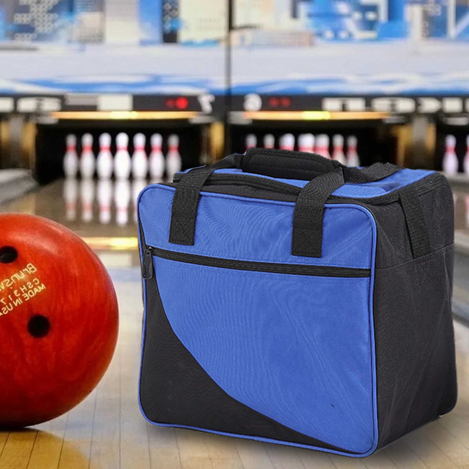 Bowling Ball Bag Bowling Bags With Padded Ball Holder Fits Also As Add One Bowling  Ball Bag To Roller Bag Durable & Waterproof - AliExpress