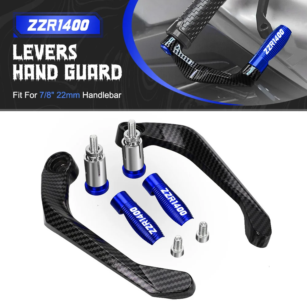 

Motorcycle Handlebar Brake Clutch Lever Hand Guard Protector Handguard Kit For KAWASAKI ZZR1400 GTR1400 ZX14R GTR ZZR 1400