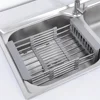 Kitchen Shelf Sink Retractable Draining Basket To Wash Fruits and Vegetables Draining Rack Drying Rack Adjustable Drainage Racks 5