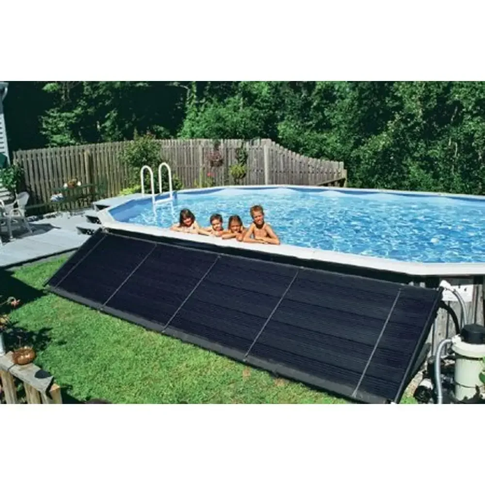 Solar Panel Heating System Above-Ground & In-ground Pools 2x20ft Panels Warmer Water Eco-Friendly Easy Install【】