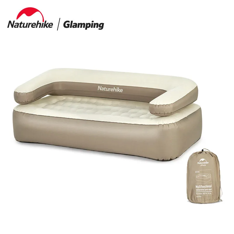 

Natruehike Double inflatable Air sofa Portable WaterProof Lazy Sofa home Beach Outdoor Camping Picnic Relaxation chair