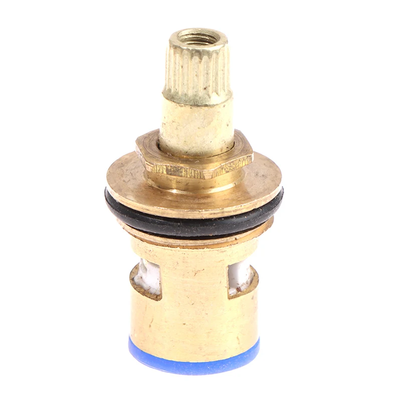 Replacement Tap Valves Brass Ceramic Disc Cartridge Inner Faucet Valve for Bathroom Clockwise or Anti-clockwise Universal 1PC