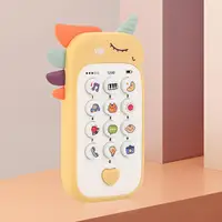 Unicorn Baby Musical Toys with Lights Baby Light up Toy Play Phones for 6 Months+ Baby Toddler Boys Girls Birthday Gifts 2