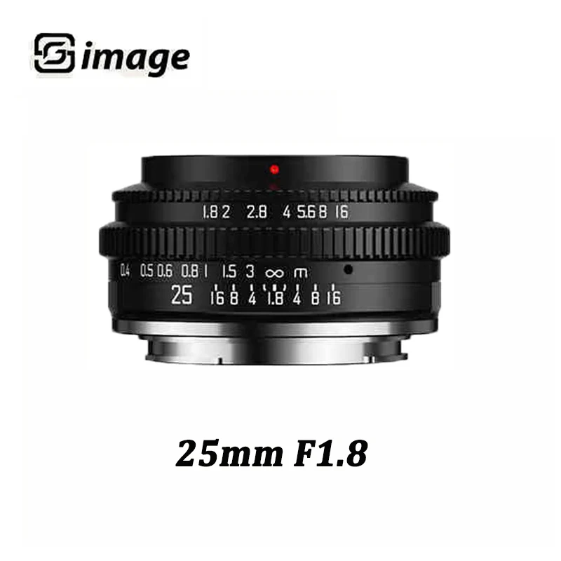 SGimage AF 25mm F/1.8 FUJIFILM X Mount 黒 SG-image AF 25mm F1.8 Fujifilm X Mount Compact Autofocus Wide