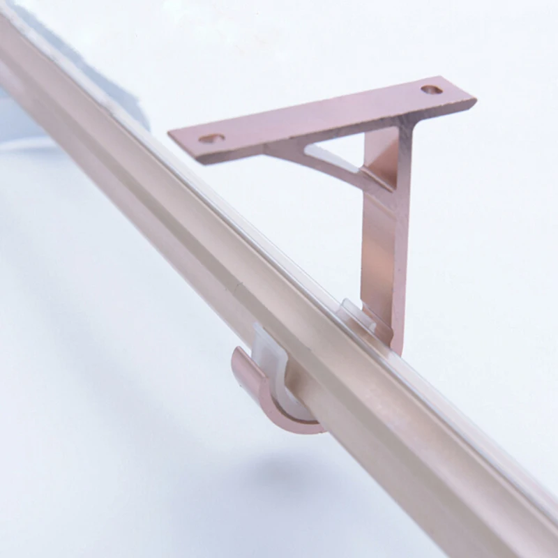 Drapery Bracket Fit Drape Rods Curtain Fixed Holder Modern Window Curtain Rod Pole Drapery Holder Home Decor