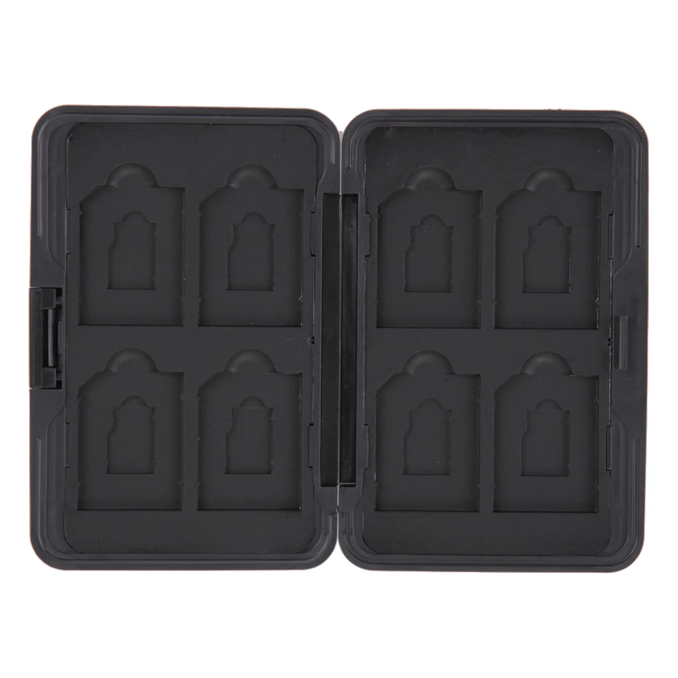 Portable Memory Card Organizer Storage Box