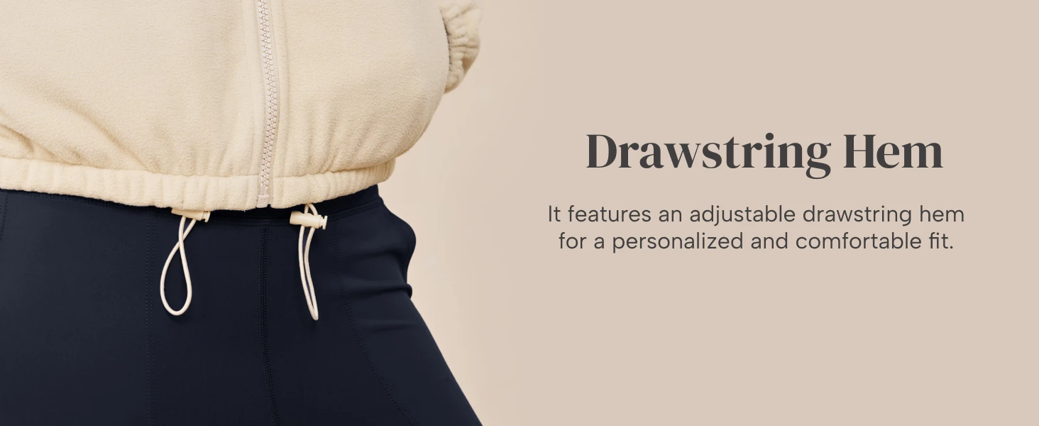 Winter Fleece Cropped Jacket