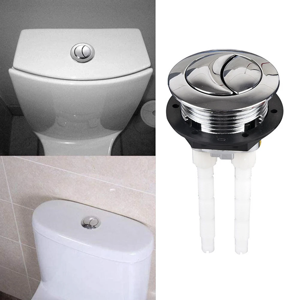 38mm Dual Flush Push Button Replacements Toilet Cistern Water Tank Cover Switches Water Saving Bathroom Accessories Universal