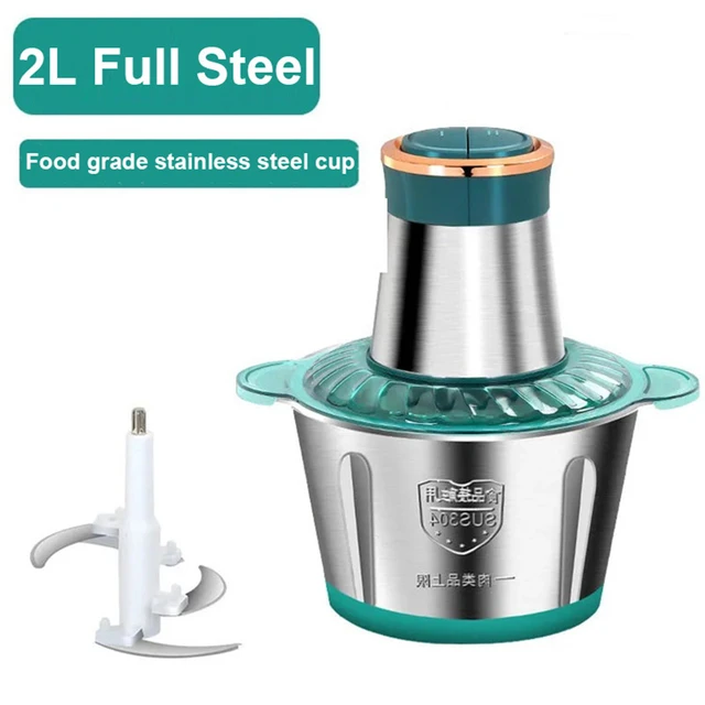 6l Stainless Steel Meat Grinder Chopper Automatic Electric Mincing Machine  High-quality Household Or Commercial Food Processor - Meat Grinders -  AliExpress