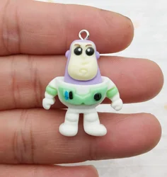 Set of 10 Colorful Resin Cartoon Charms for DIY Jewelry and Crafts (2)