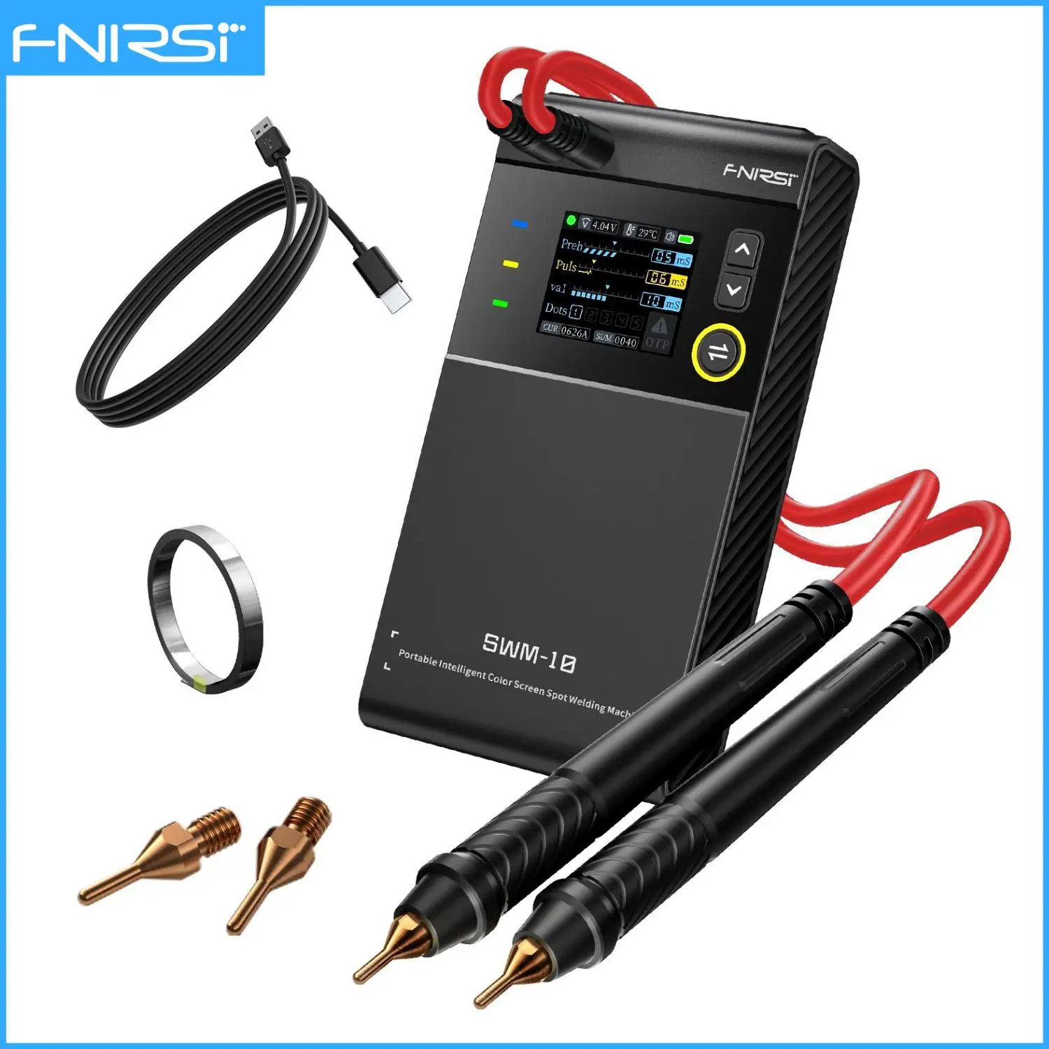 FNIRSI SWM-10 Portable Battery Spot Welder DIY Mini Welding Machine 18650 Batter