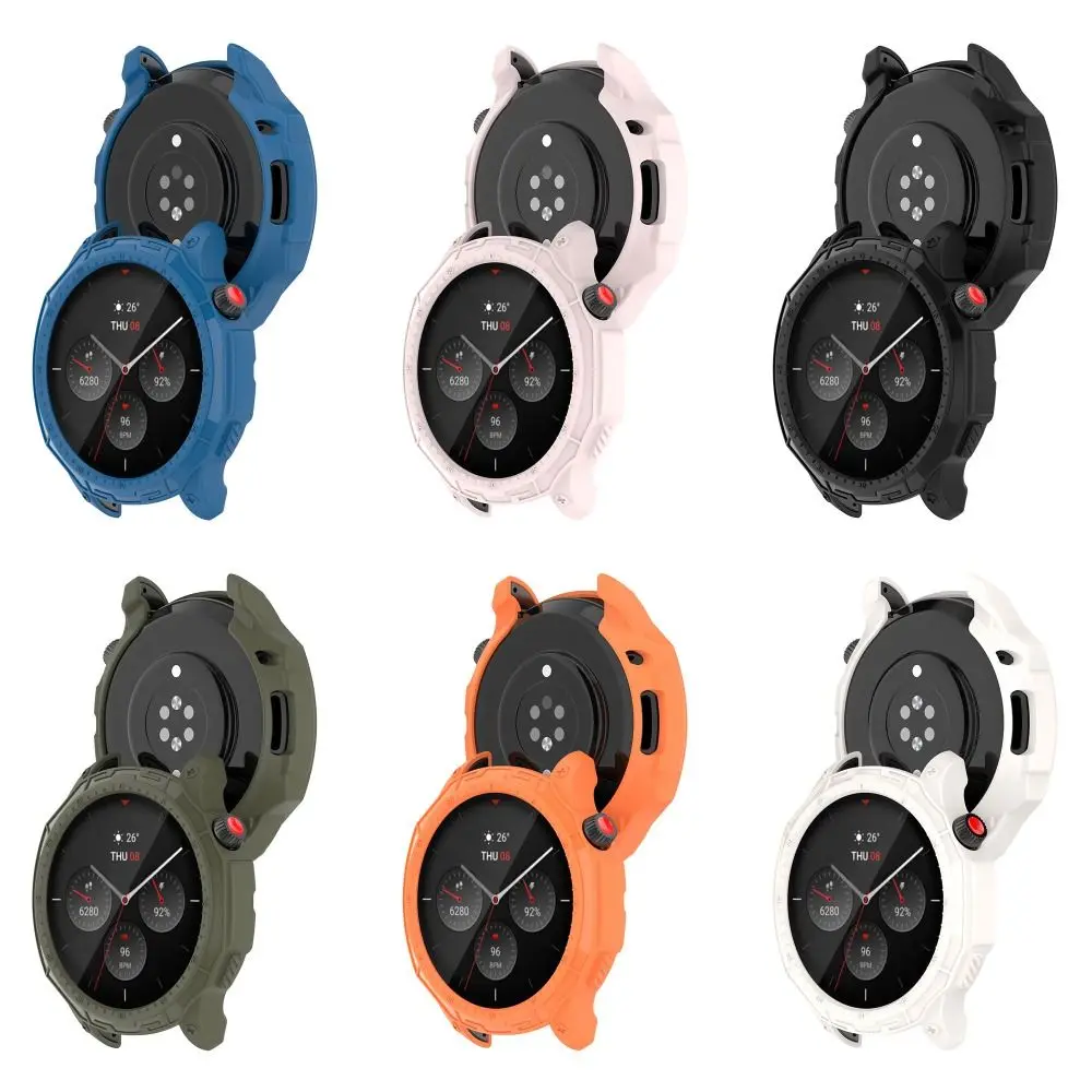 Watch Protective Case For Amazfit GTR 4 Soft Edge Shell Screen Protector Case Watch Shell Protect Bumper Replacement Cover watch screen protector case watch accessories watch screen protector apple watch screen protector case watch case watch protective case watch cover watch protective cover bumper protective case