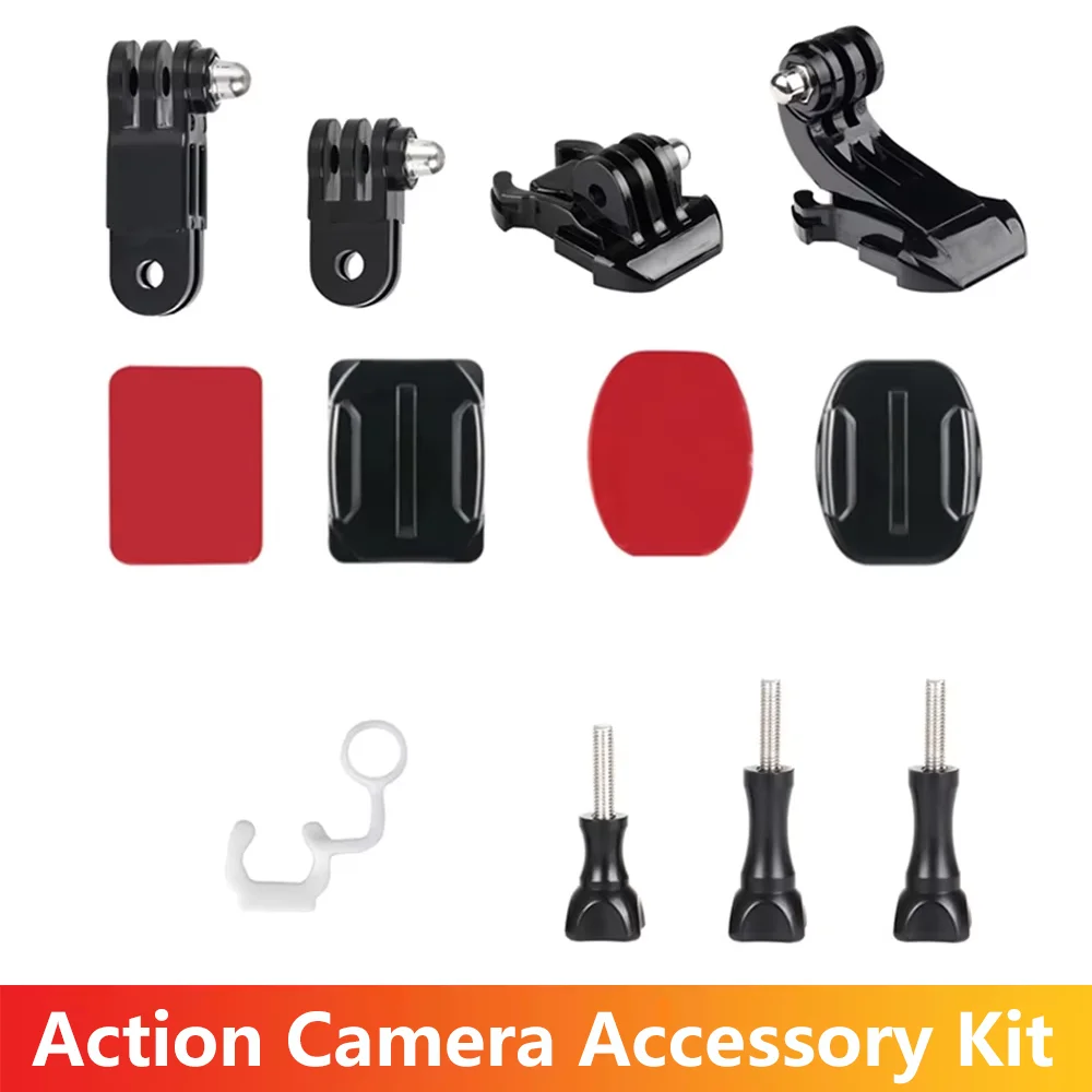 Kit Accessoires Caméra Action 12 en 1 - Support Casque, Bras Extension