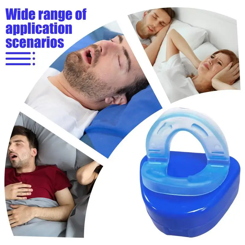 Hot sale Anti Snoring Mouthpiece Reusable Snore Stoppers Sleep Difficulty Snore Stoppers Solution For Comfort & Easy Breathing