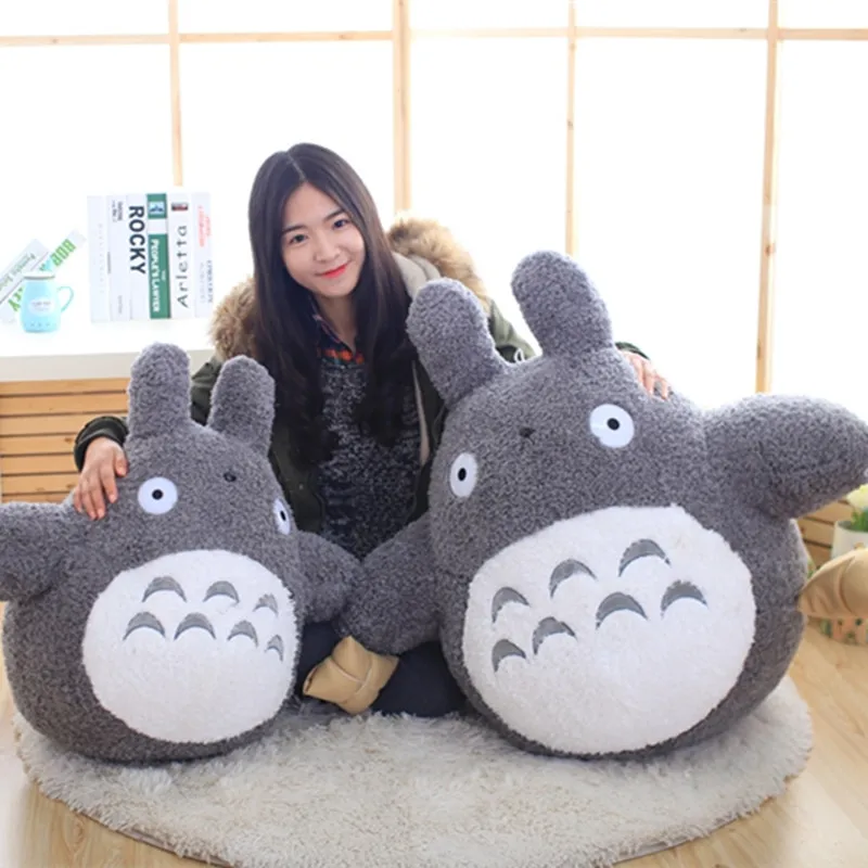 

1PC 30/40/50cm Kawaii Japanese Style Anime Cat Stuffed Animal Doll Totoro Pillow Cushion Plush Toys for Kids Christmas Gift