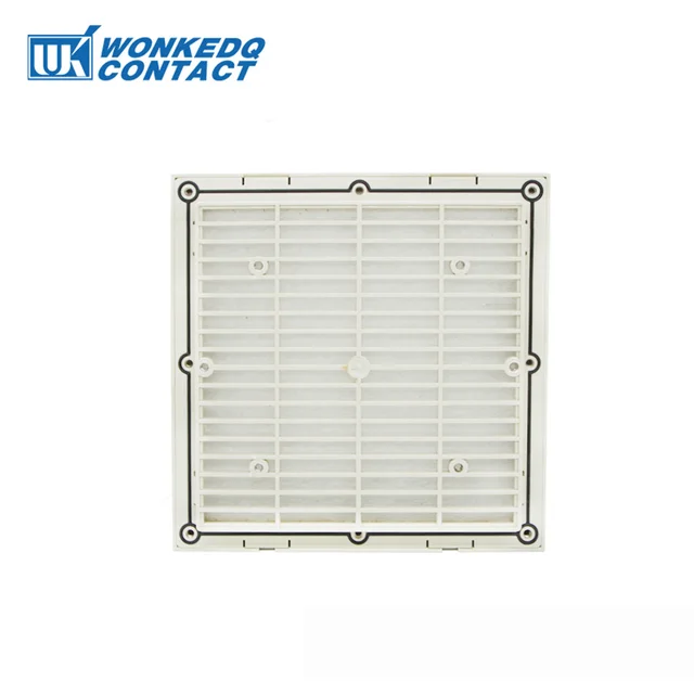 9804-300ตู้ระบายความร้อนกรองมู่ลี่ Grille Louvers Blower ท่อไอเสียสำหรับ172มม.พัดลมแผงไม่มีพัดลม 1