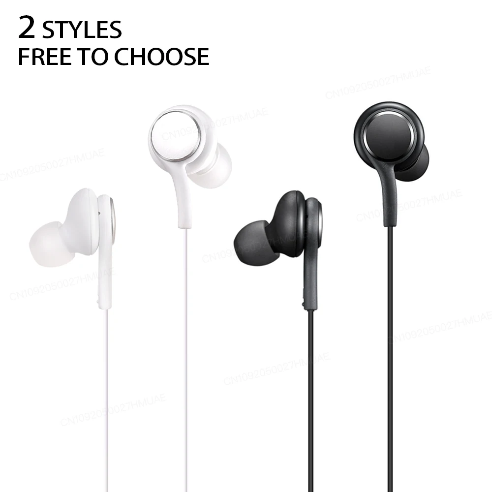 Original Type C Wired Earphone for Samsung Galaxy S24 S23 S22 Ultra Plus In-Ear Earbuds 3.5 mm Stereo Headphones for AKG A54 A53 3