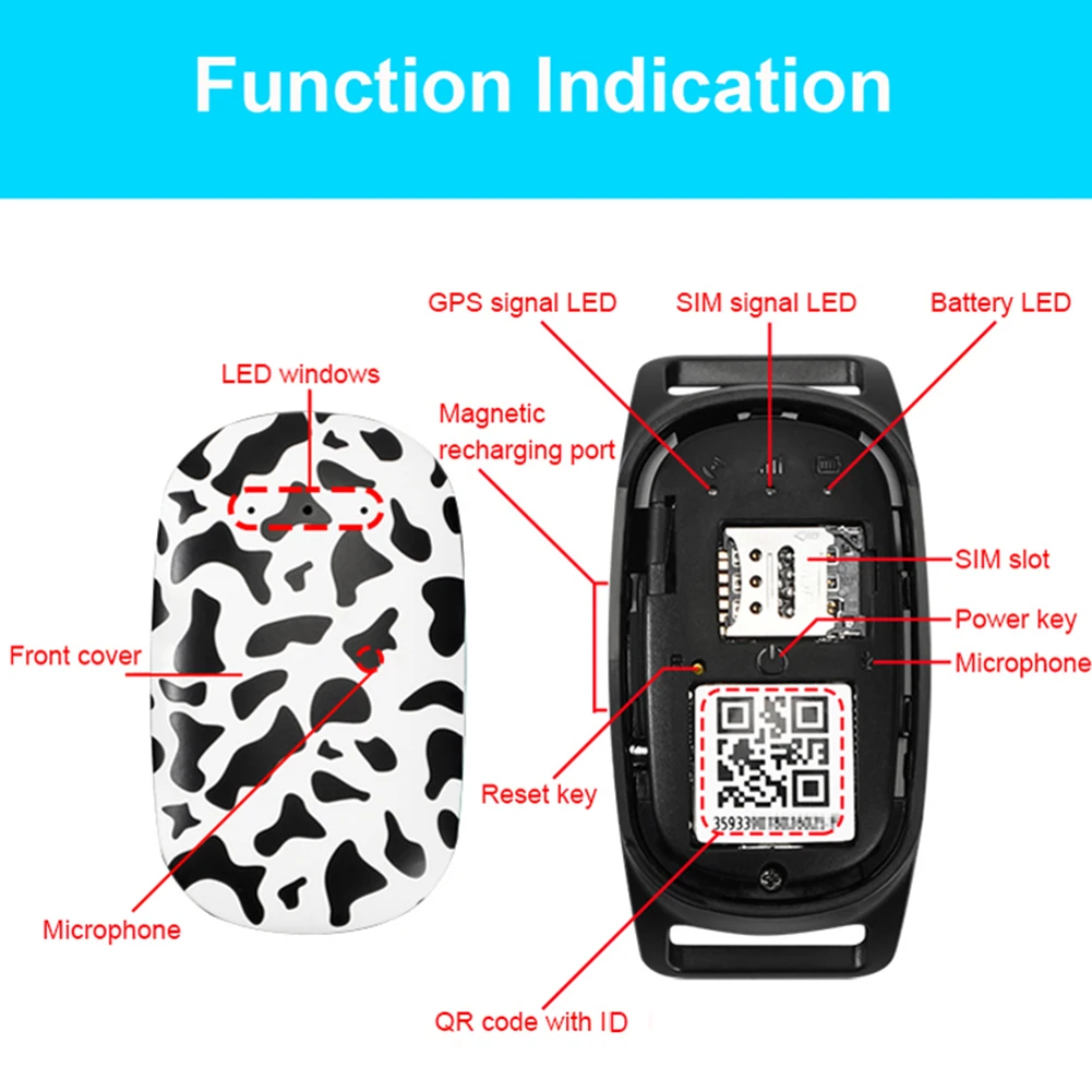 4G Waterproof Pet Tracker Collar