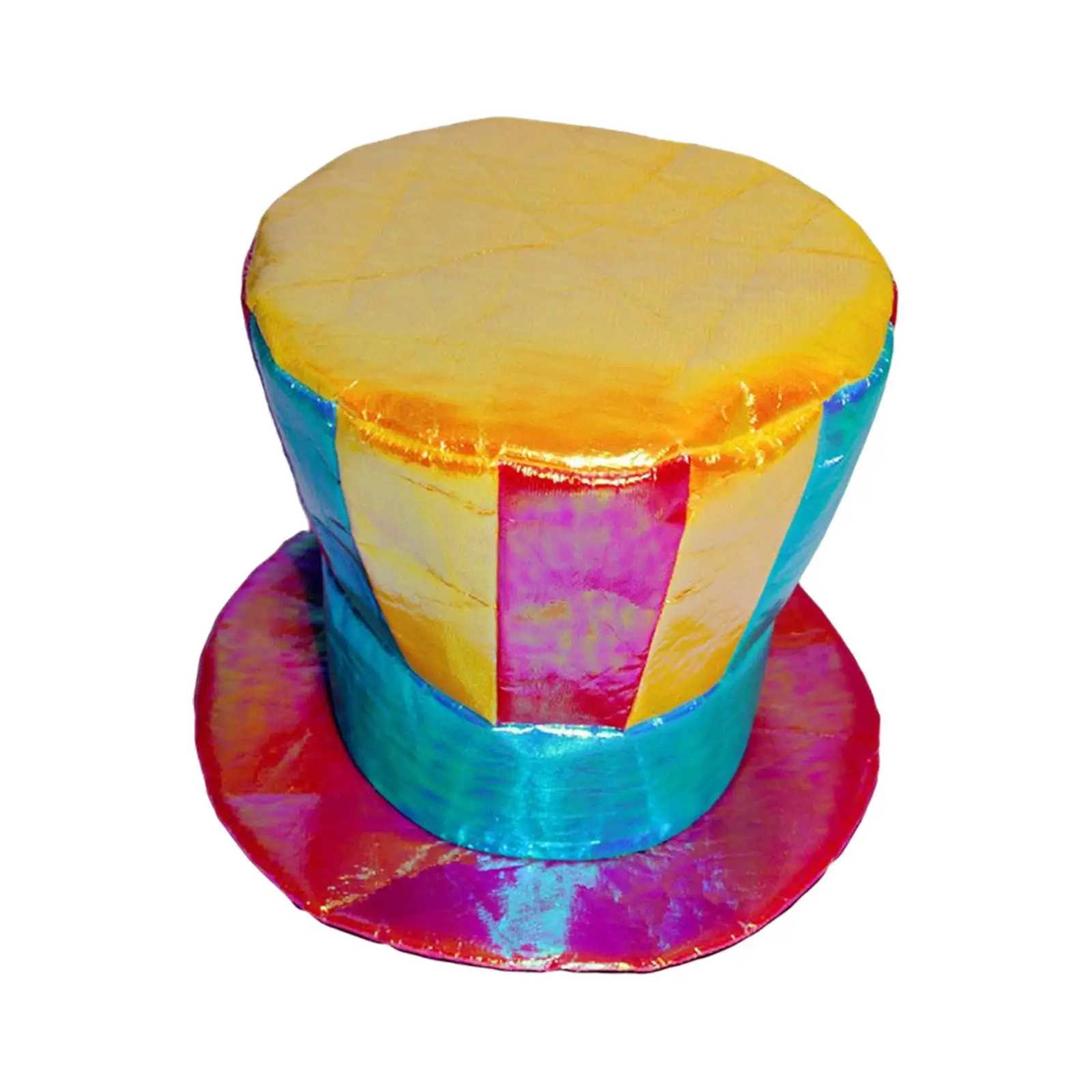 Clown Top Hat Costume Accessory Supplies Masquerade Show Head Gear