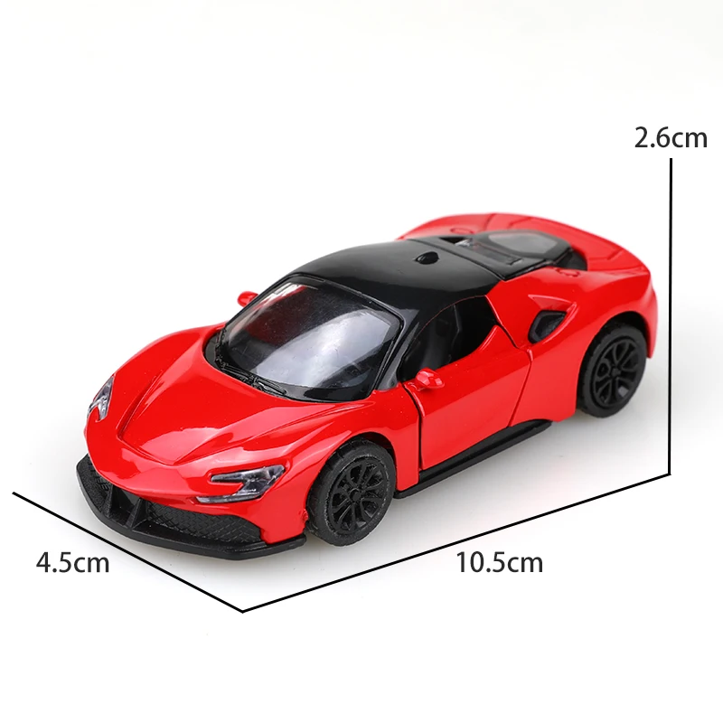 Deluxe Alloy Toy Car - Realistic Children's Racing Sports Vehicle