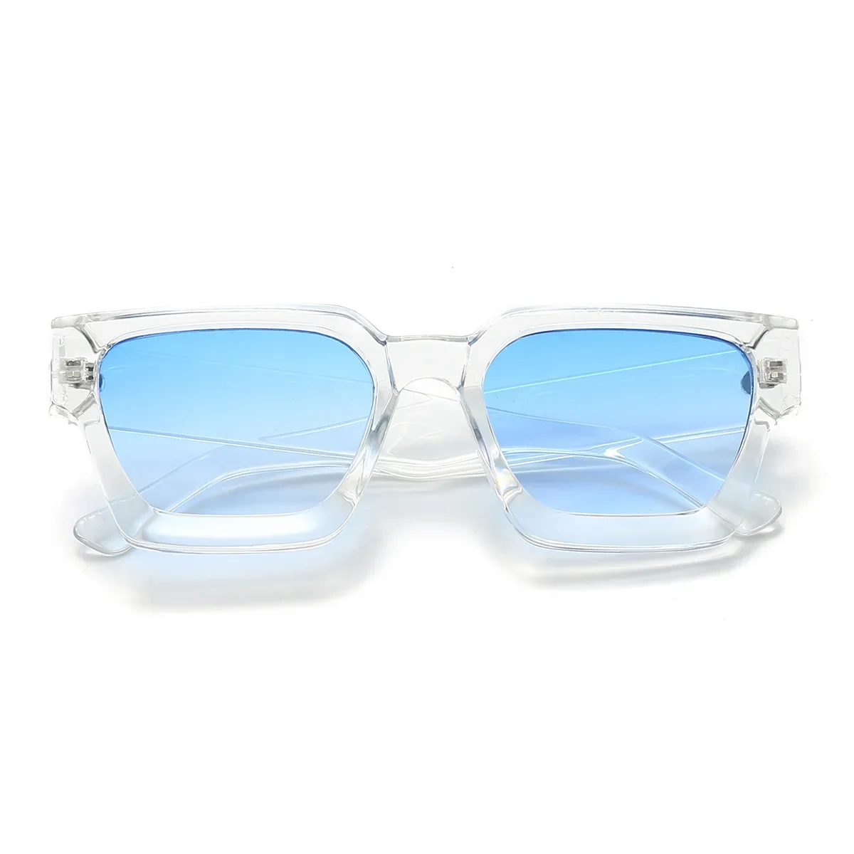 JNPCXI Fashion Square Women Luxury Sunglasses Retro Gradient Blue Designer Men Trending Sun Glasses Shades UV400 Best Sellers In Accessories