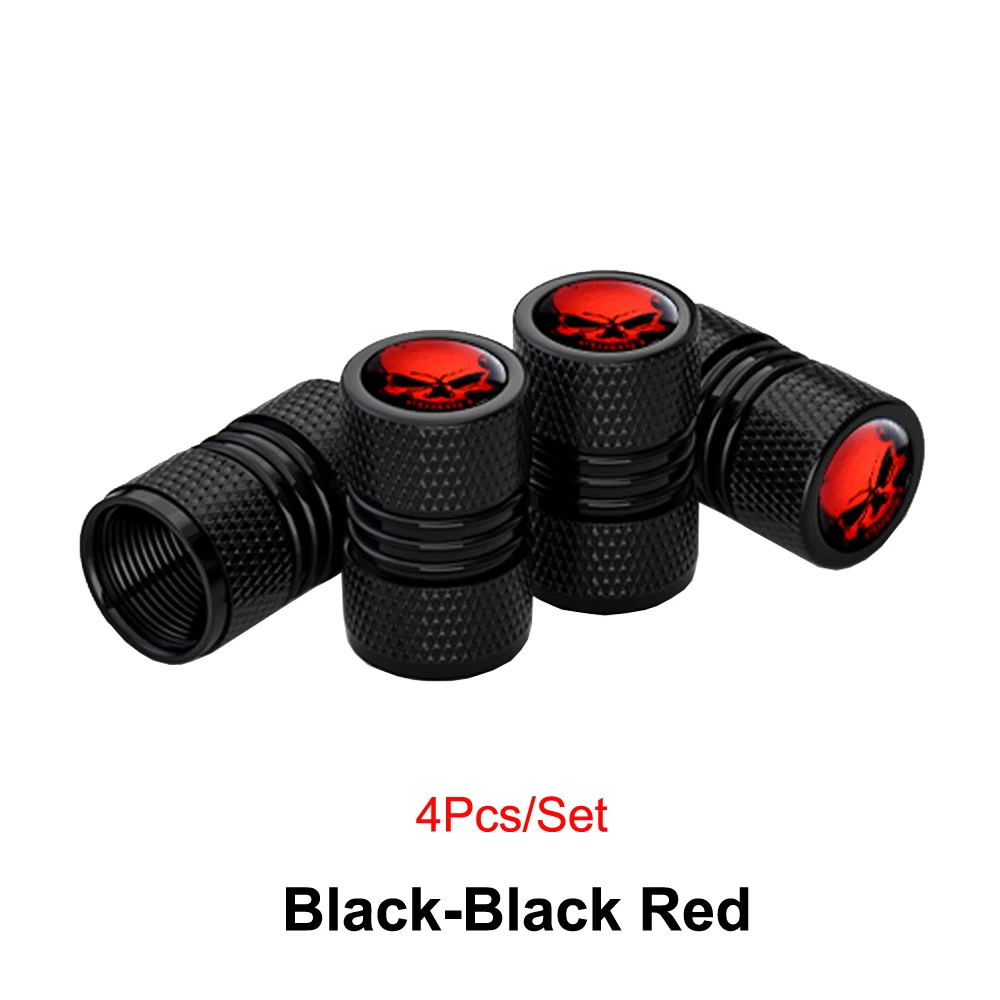 Skull-Black-Red