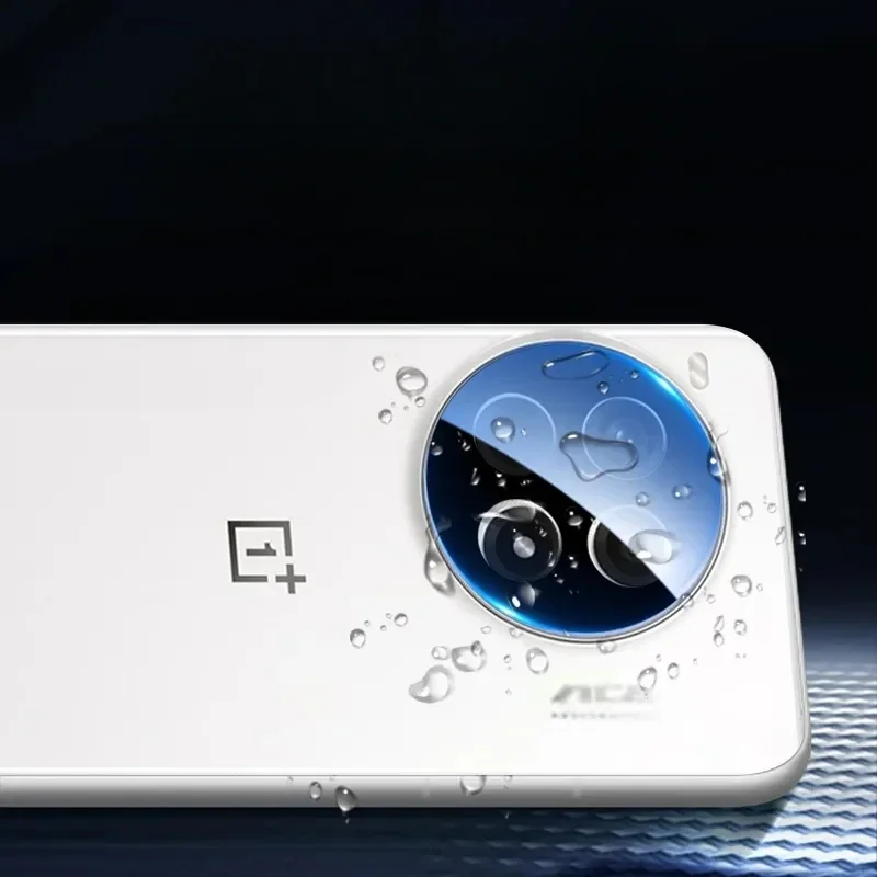 Premium Camera Lens Protector - Tempered Glass Back Cover with Lens Ring Film