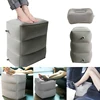 Inflatable Travel Foot Rest Pillow Airplane Train Car Foot Rest Cushion Inflatable Body Pillow Cushion With Storage Bag 1