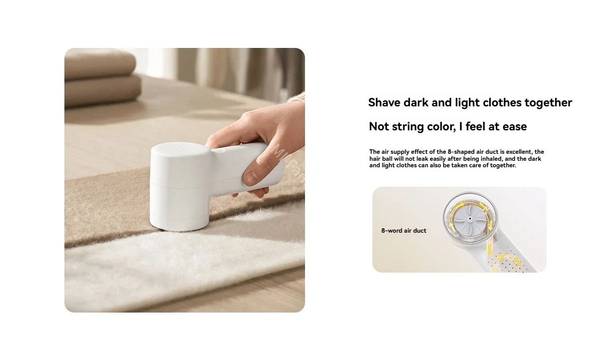 Xiaomi Mijia 2 Compact & Powerful Clothes Fuzz Shaver description image 6