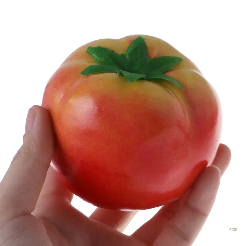 

41XB Simulation Artificial Tomato Plastic Fault Fake Fruit Home Party Decor
