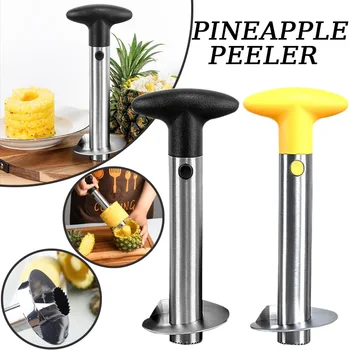 Stainless Steel Pineapple Peeler & Spiral Slicer 1