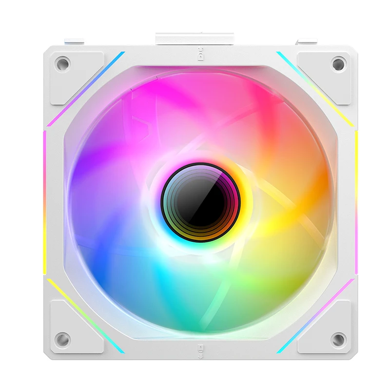 Teucer Jm-1 Argb Case Fan Mirror Cycle Light Effect Raffreddamento Ad Acqua 360Mm Cooler 800-2000Rpm Pwm Fan Ventola Di Raffreddamento Per Pc 120Mm