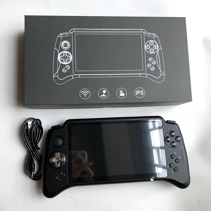 Powkiddy new product x17 Android handheld 7-inch large-screen handheld PSP game console DC/ONS/NGPMD arcade