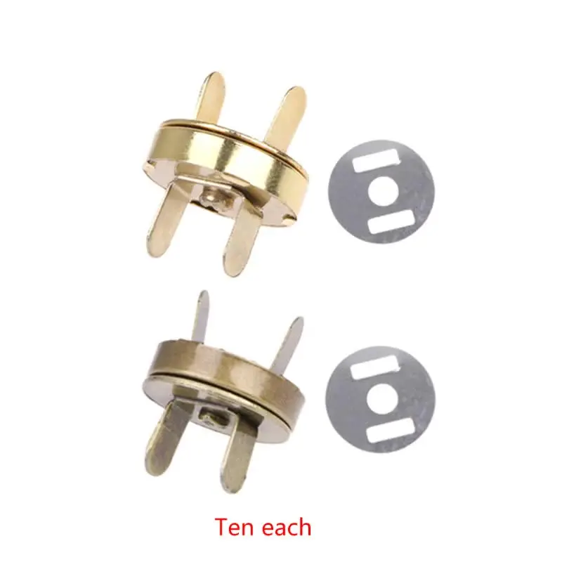 10 Sets Naadloze Magnetische Drukknoopjes zonder Naaien Metalen