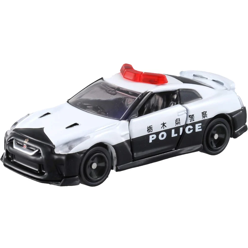 

Модель автомобиля TAKARA TOMY TOMICA из сплава, Игрушка № 105, коллекционный орнамент полицейского автомобиля тохиджи GTR, праздничный подарок, игрушка для детей.