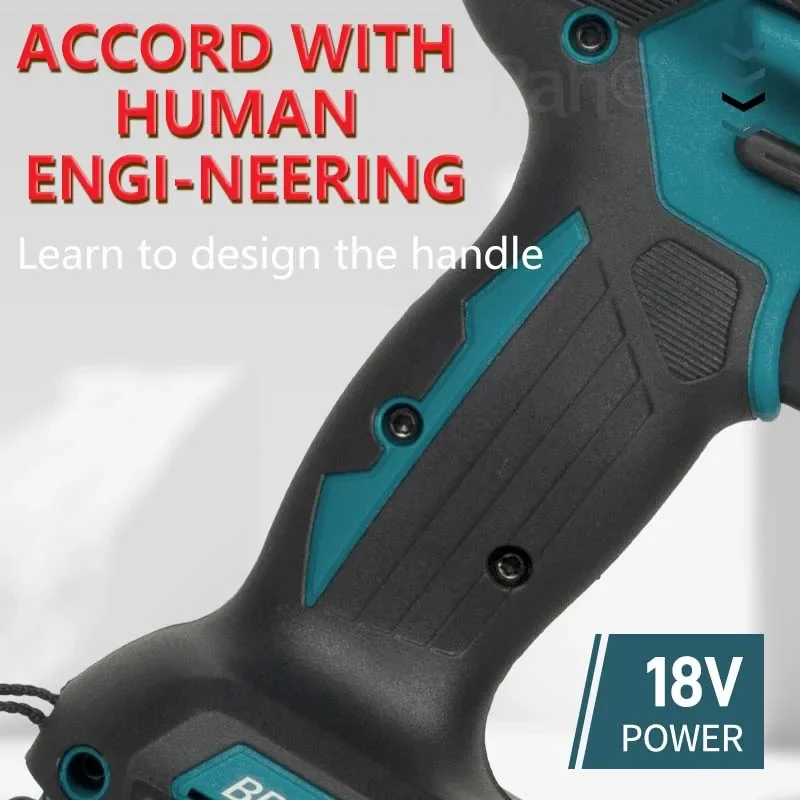 Makita DDF487 10mm Lithium battery 18V rechargeable brushless drill Electric screwdriver driver Wireless pistol drill 5