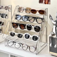 Sunglasses storage box, acrylic ladder bracket, frame, myopia glasses, sunglasses storage ladder rack 1