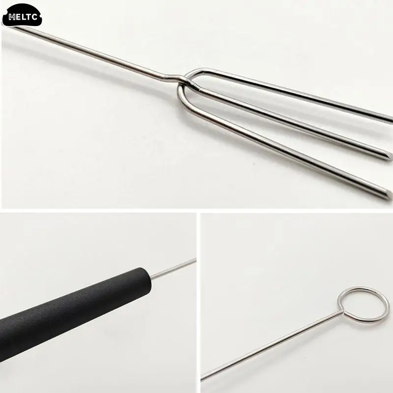 Chocolate Dipping Tool Chocolate Dipping Tool Dipping Pralines Home DIY Bakeware Truffles Pen Chocolate Fork Fondant Kitchen Stainless Steel Cake Decor